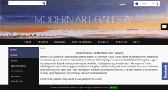 Desktop Screenshot of modernartgallery.no